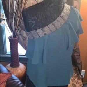 NWT WALTER BAKER BREEN EMBELLISHED TOP